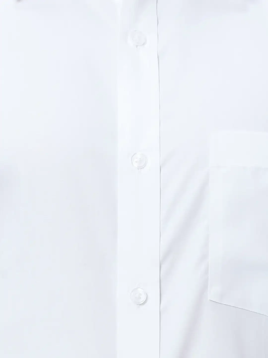 Men White Regular Fit Structure Cotton Full Sleeve Shirts - Image 7
