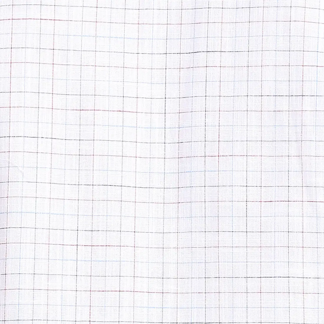 Men White Tailored Fit Checks Cotton Full Sleeve Shirts - Image 7