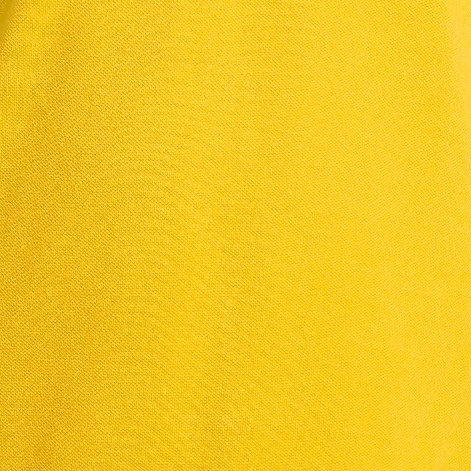 Men Yellow Modern Fit Solid Cotton Polo T-Shirt - Image 7