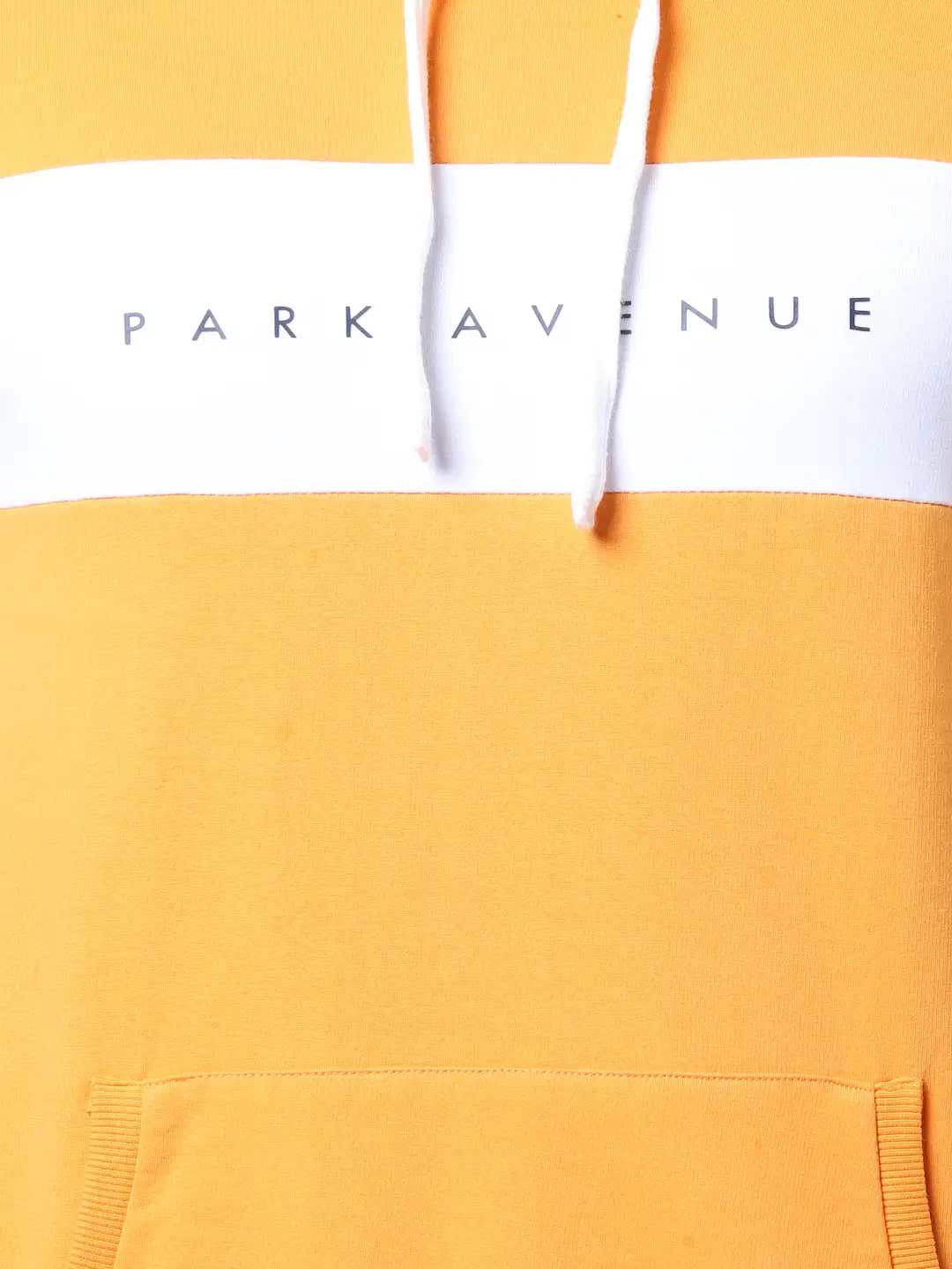 Men Yellow Slim Fit Print Cotton Polyester Blend Sweatshirts - Image 7