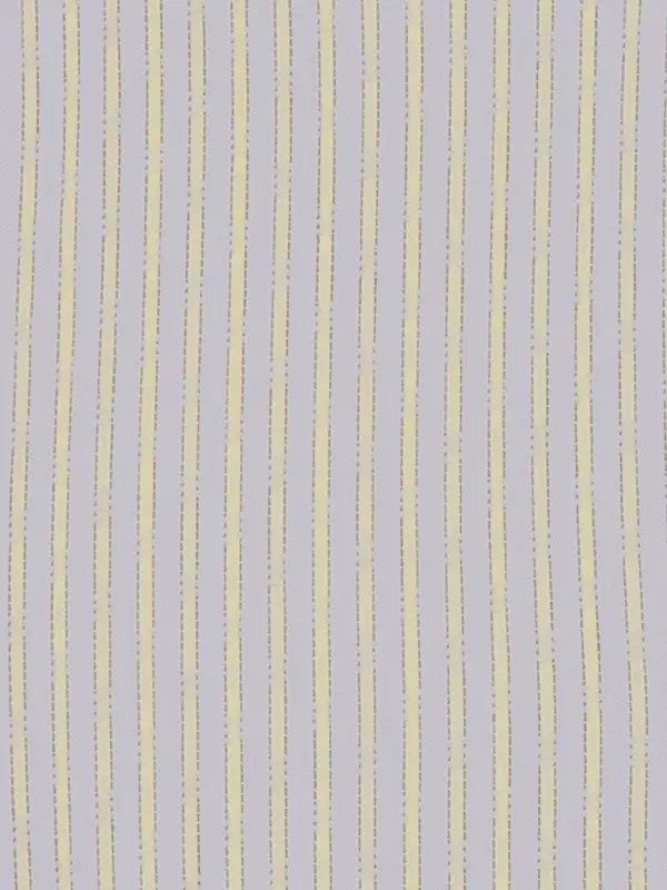 Men Yellow Slim Fit Stripe Cotton Shirts - Image 7