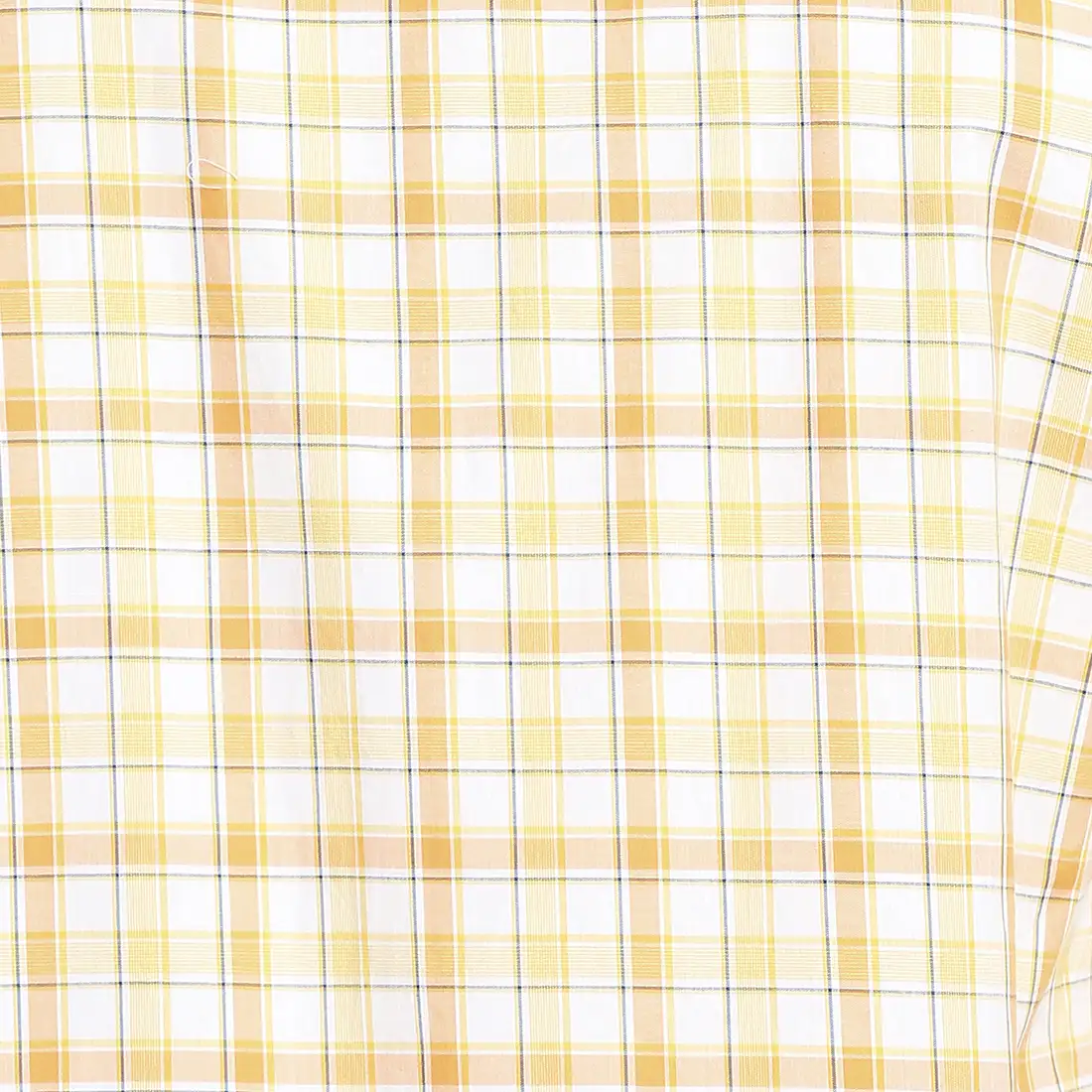 Men Yellow Tailored Fit Checks Cotton Full Sleeve Shirts - Image 7