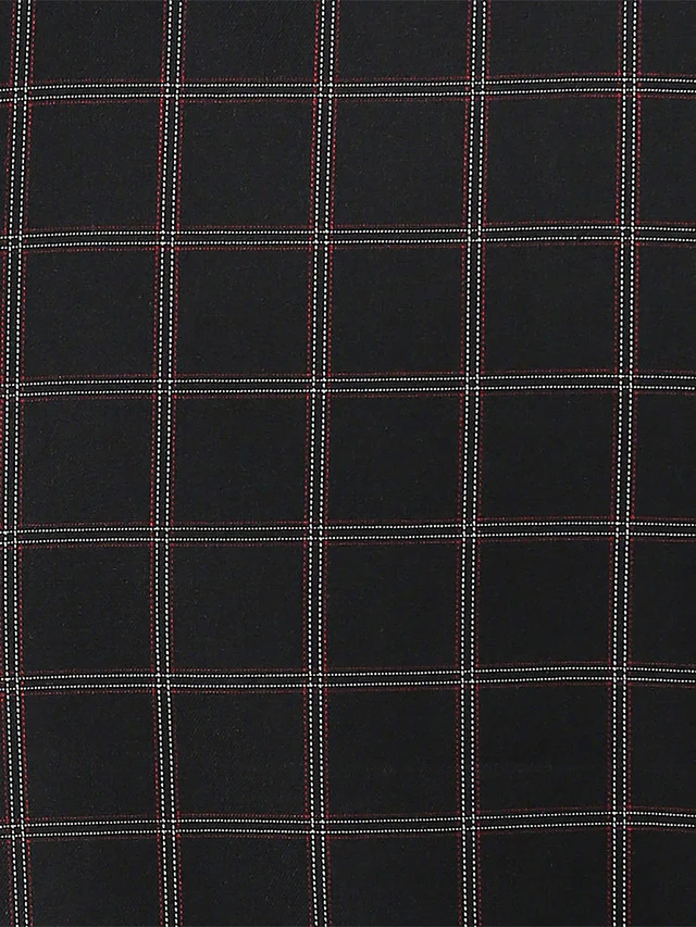Park Avenue Black Checks Slim Fit Cotton Casual Shirt - Image 7