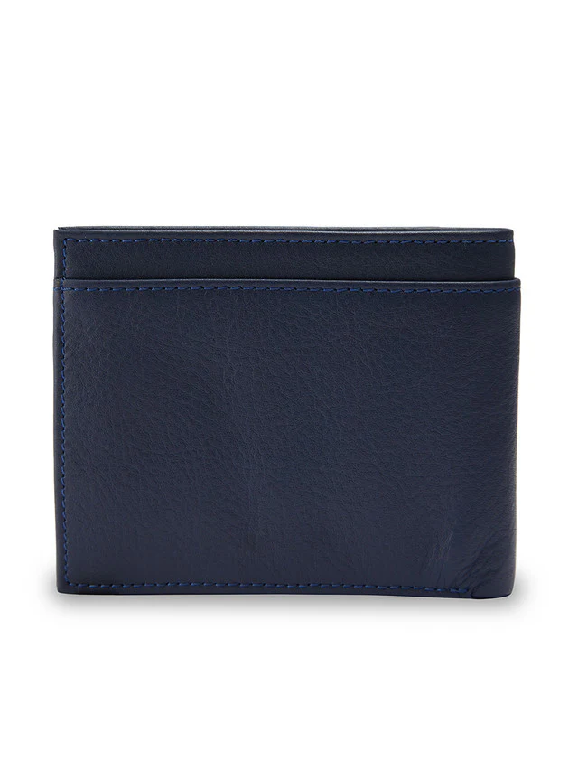 Park Avenue Blue Leather Wallet - Image 2