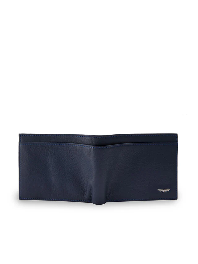 Park Avenue Blue Leather Wallet - Image 4