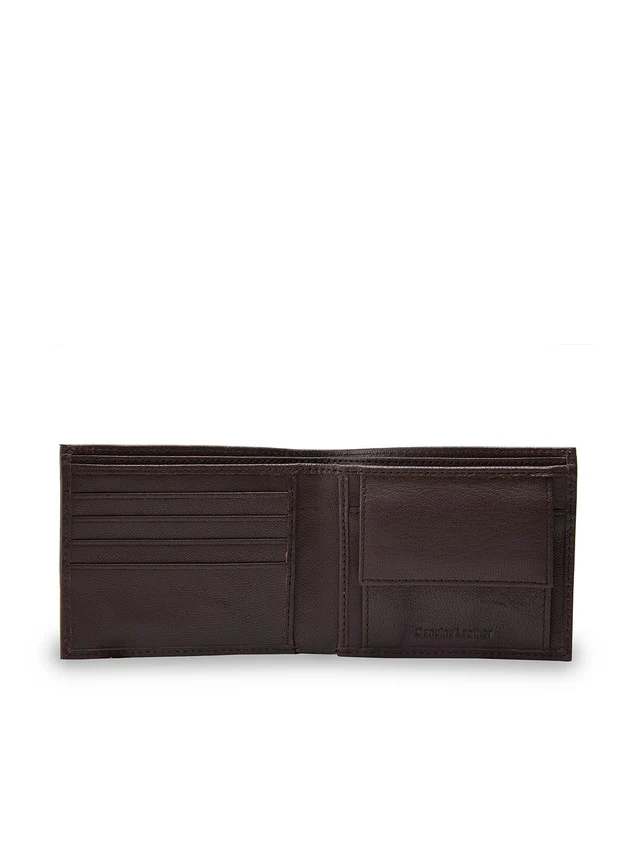 Park Avenue Brown Leather Wallet - Image 3