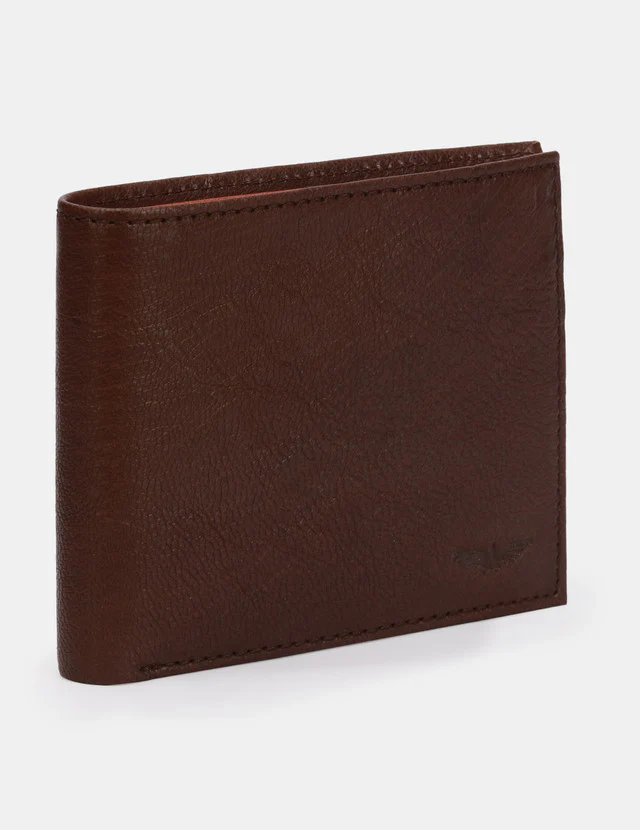 Park Avenue Brown Leather Wallet - Image 5
