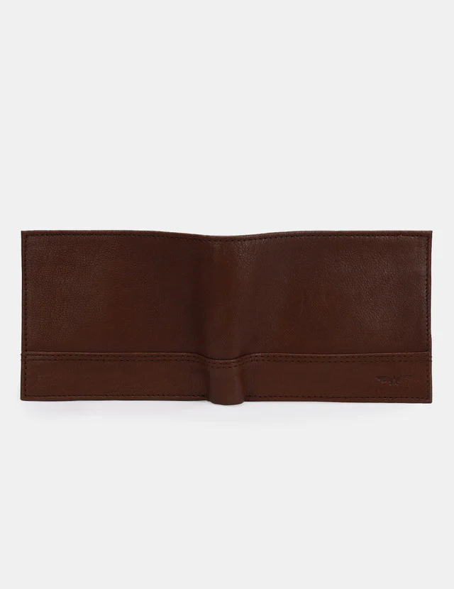 Park Avenue Brown Leather Wallet - Image 4