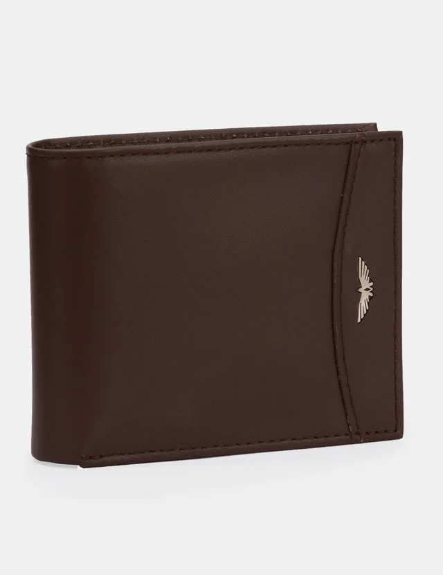 Park Avenue Brown Leather Wallet - Image 5