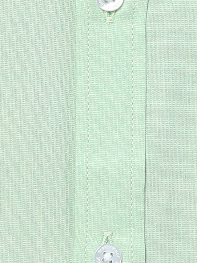 Park Avenue Green Structure Slim Fit Full Sleeve Cotton Shirt - Image 7