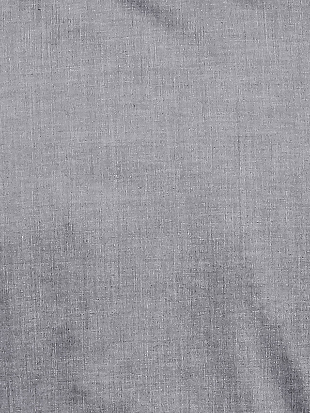 Park Avenue Grey Solid Regular Fit Cotton Formal Shirt - Image 7