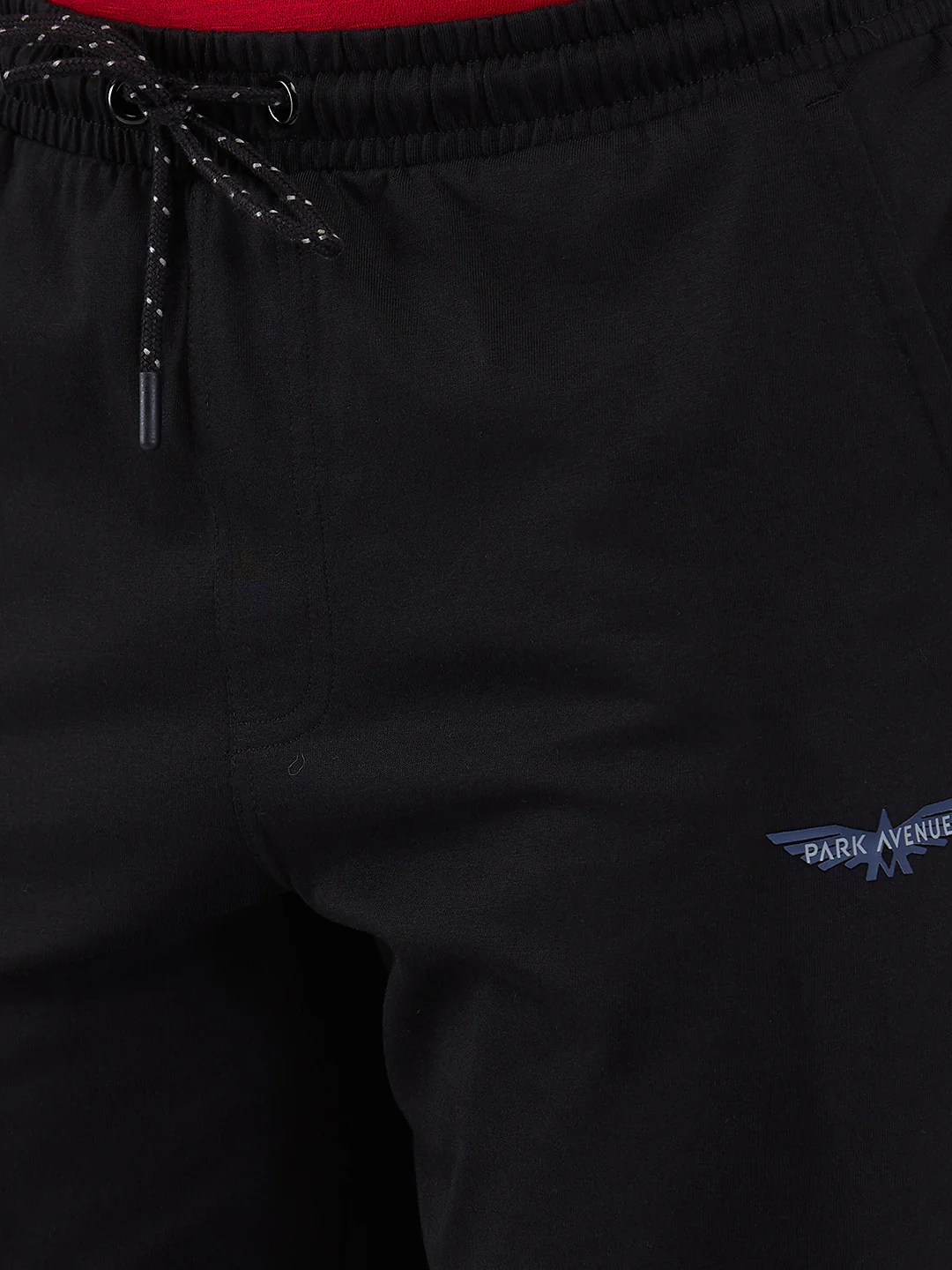 Park Avenue Men Black Cotton Blend Trackpant - Image 6