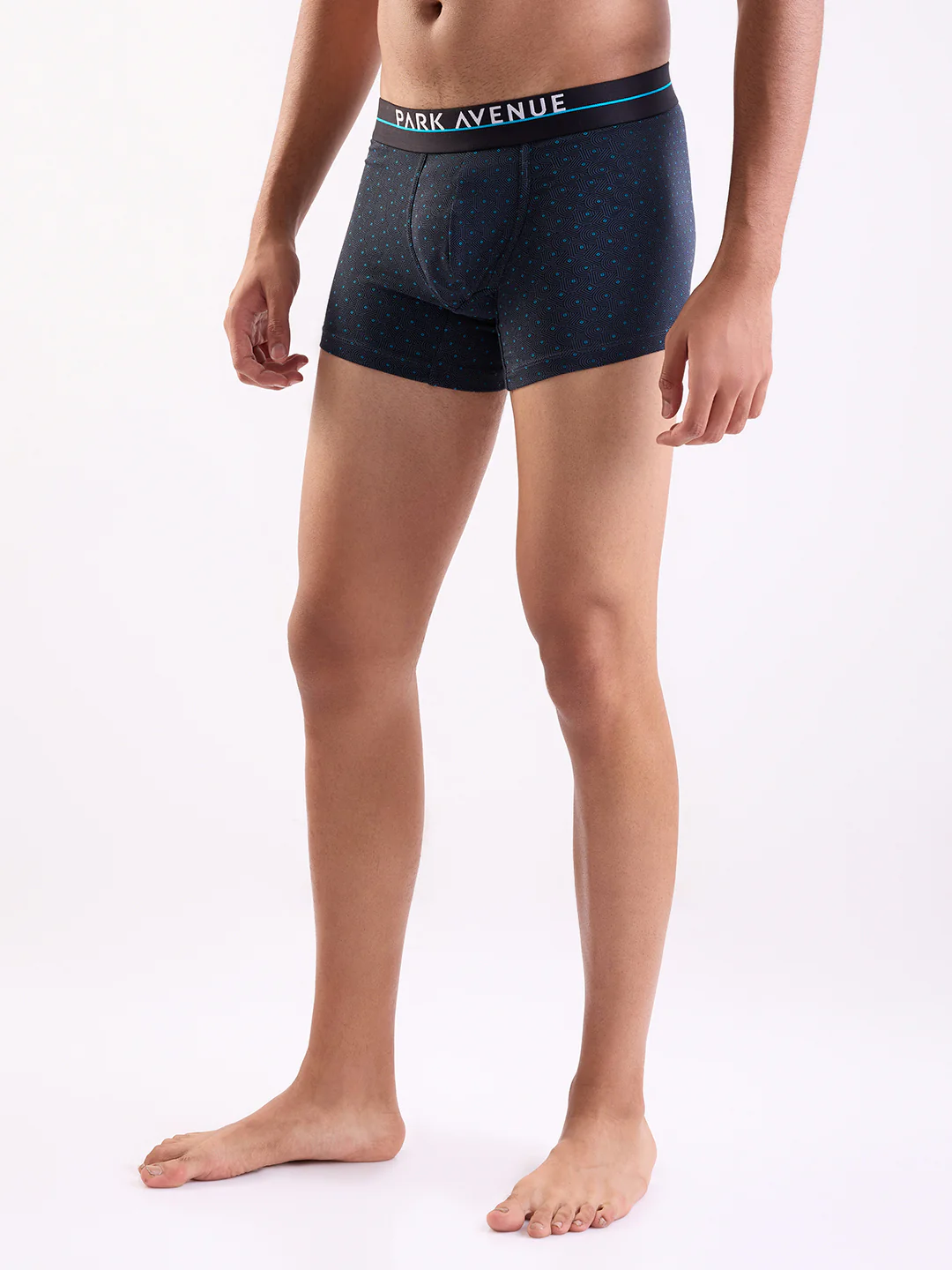 Park Avenue Men Black Cotton Blend Trunk - Image 2