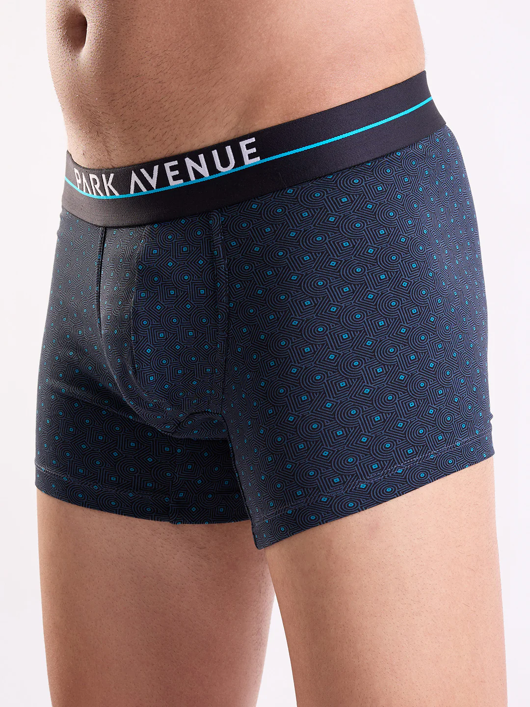 Park Avenue Men Black Cotton Blend Trunk - Image 6