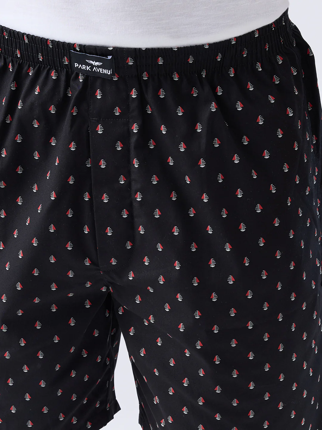 Park Avenue Men Black Cotton Boxer - Image 6