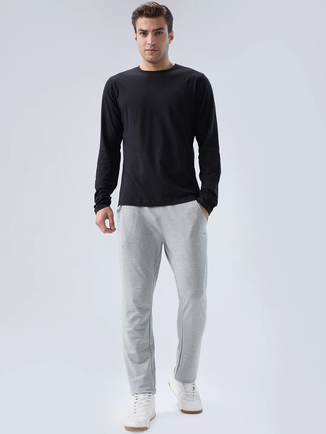 Park Avenue Men Black Cotton T-Shirt - Image 5