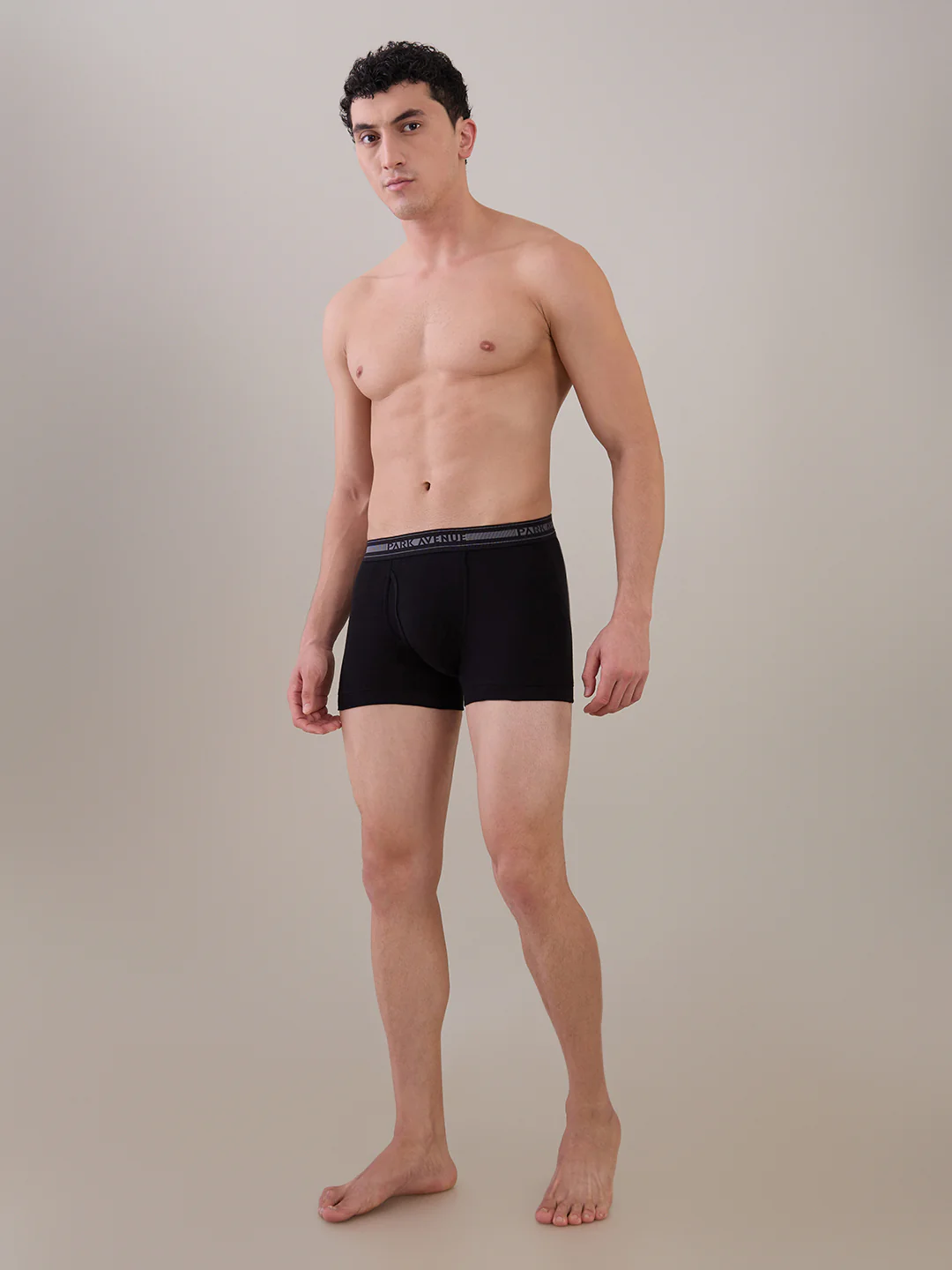 Park Avenue Men Black Cotton Trunk - Image 5