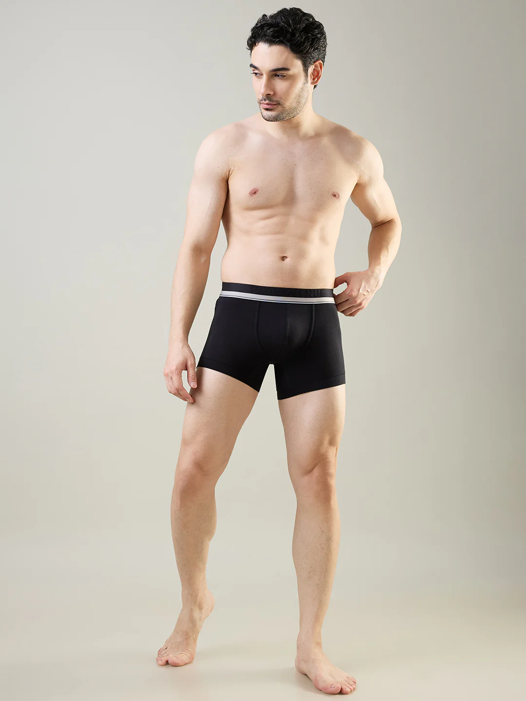 Park Avenue Men Black Modal Blend Trunk - Image 2