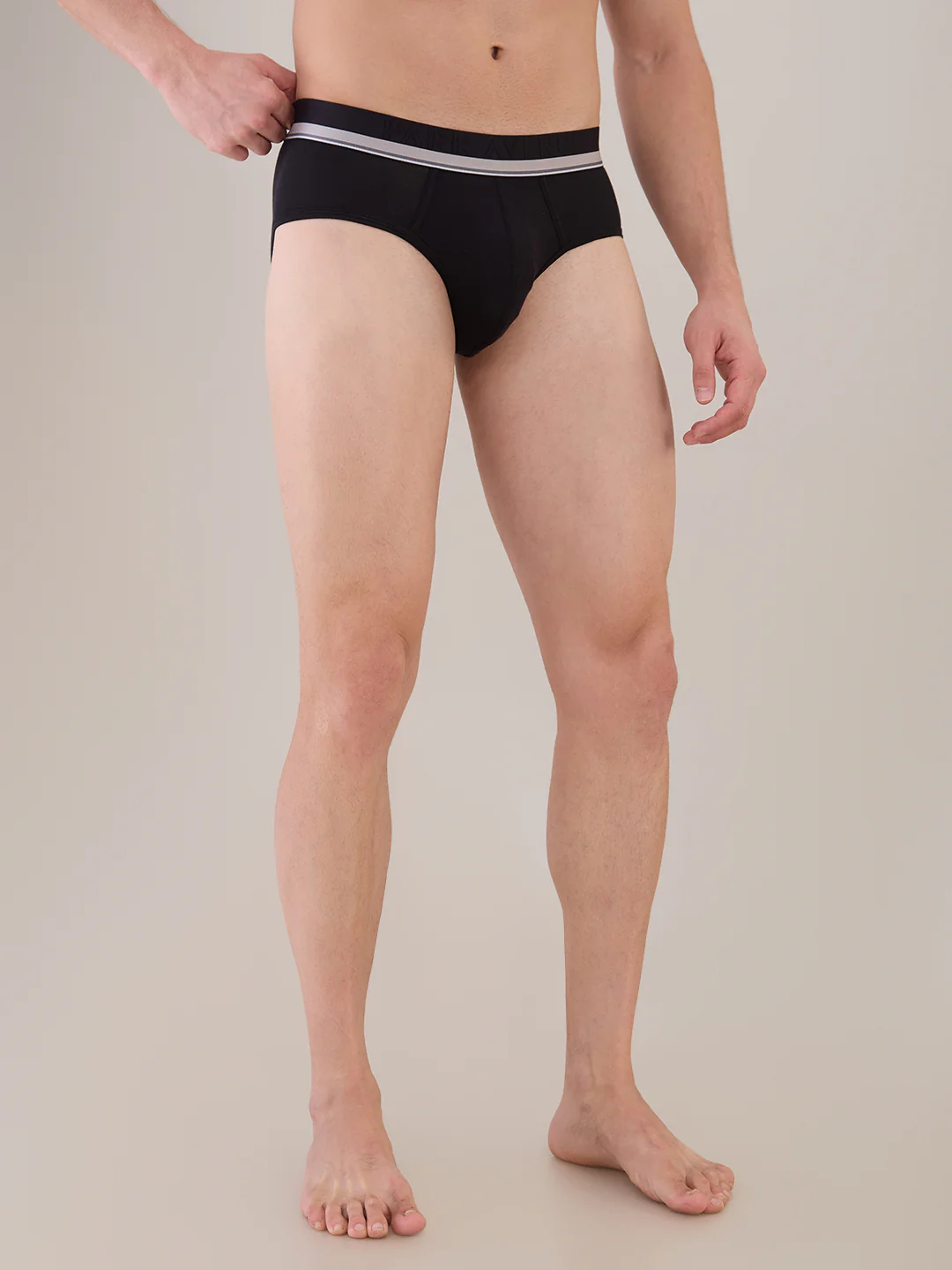 Park Avenue Men Black Modle Blend Brief - Image 3