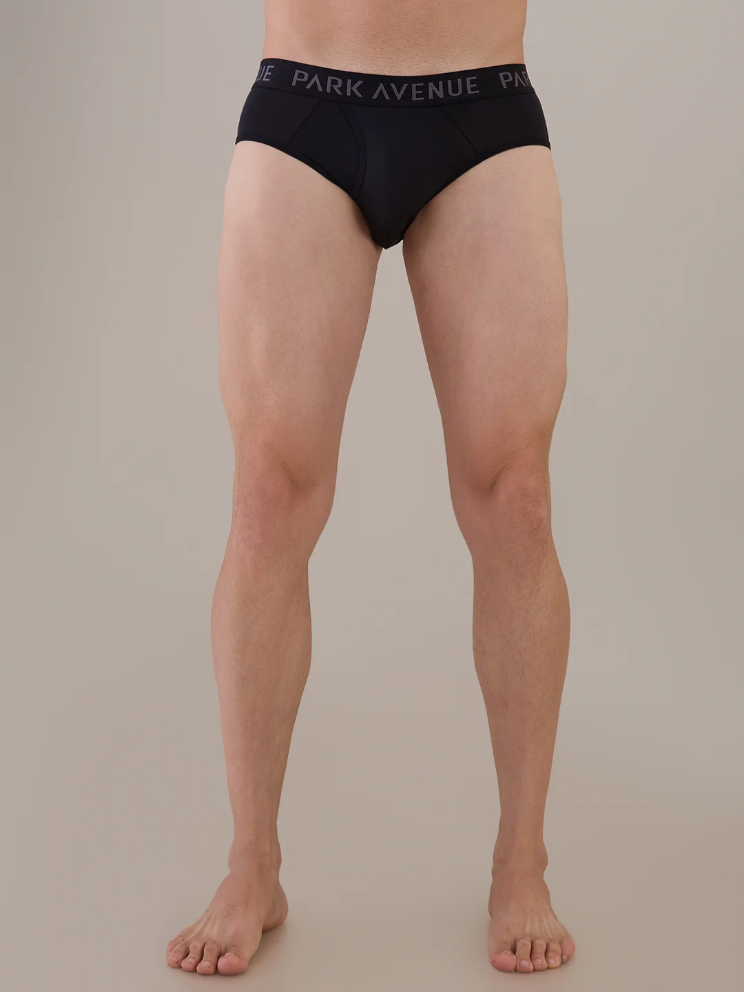 Park Avenue Men Black Nylon Blend Brief - Image 7