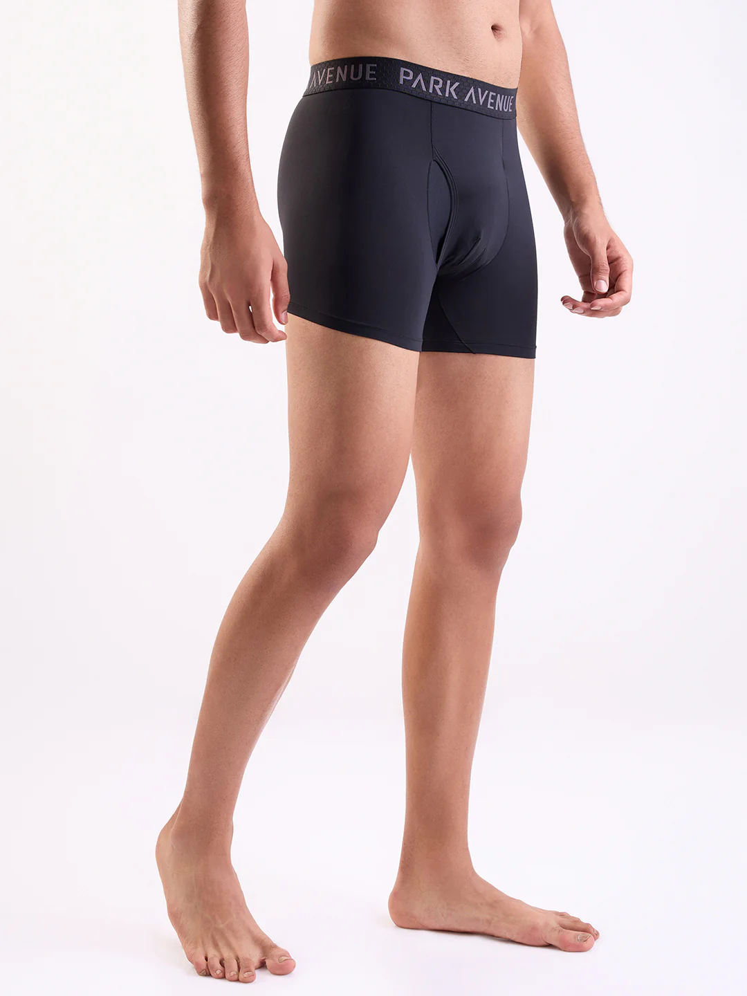 Park Avenue Men Black Nylon Blend Trunk - Image 3