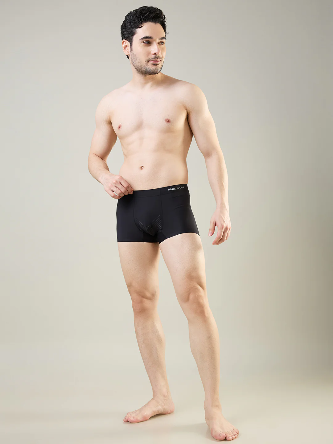 Park Avenue Men Black Polyamide Blend Trunk - Image 2
