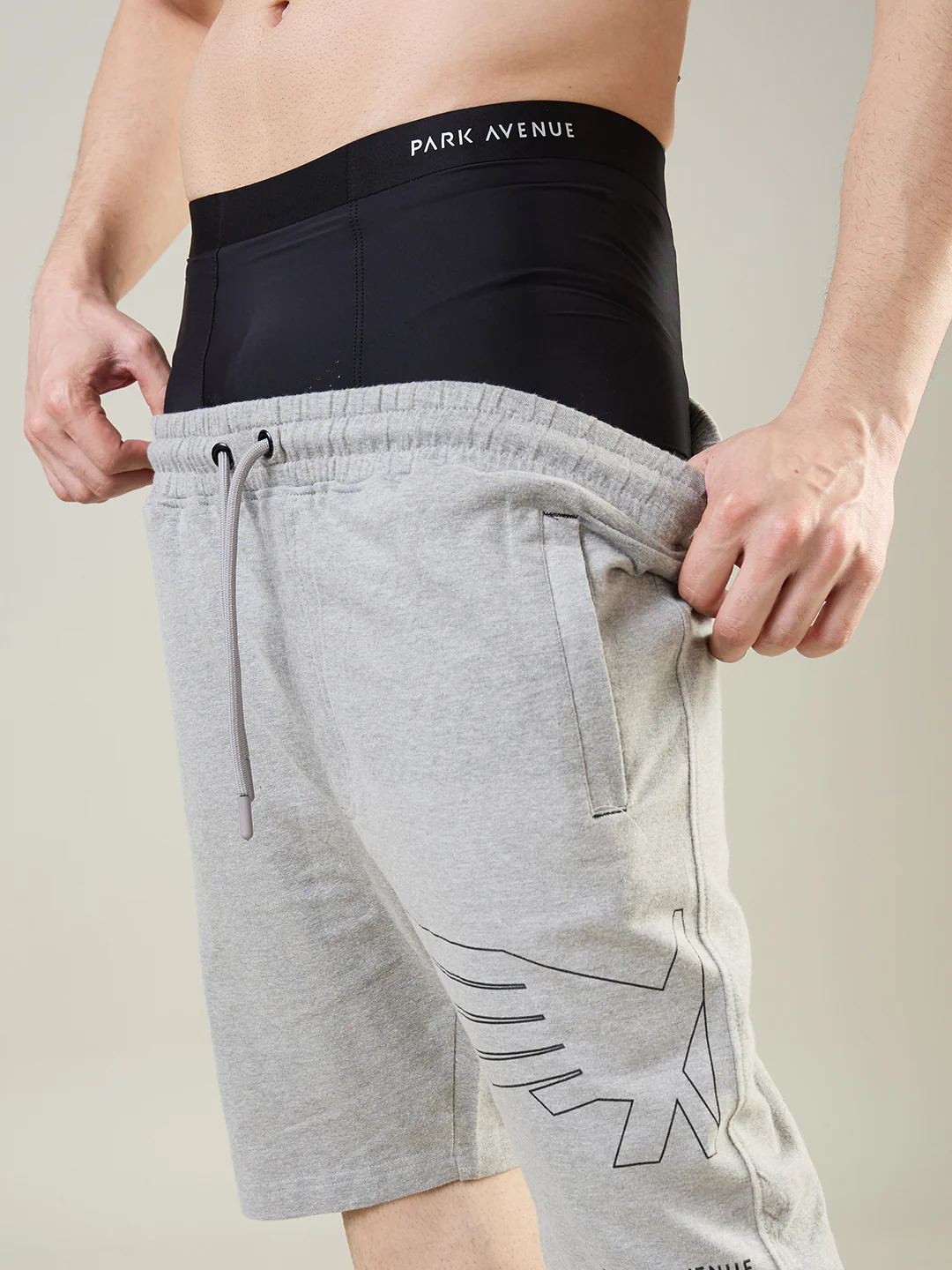 Park Avenue Men Black Polyamide Blend Trunk - Image 6