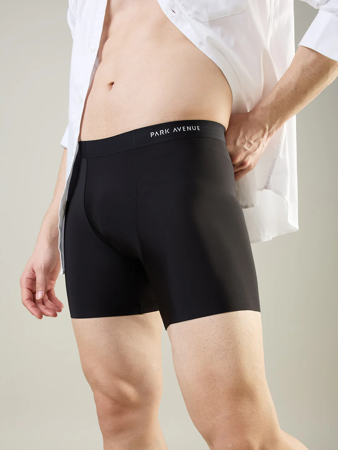 Park Avenue Men Black Polyamide Blend Trunk - Image 6