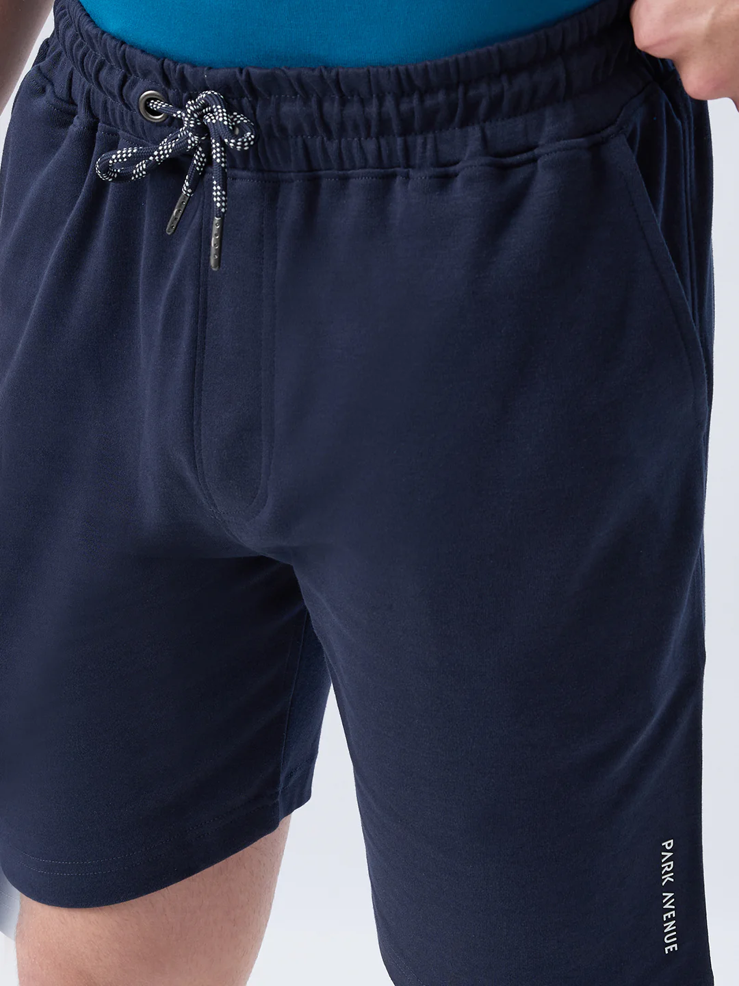 Park Avenue Men Blue Cotton Blend Boxer - Image 6