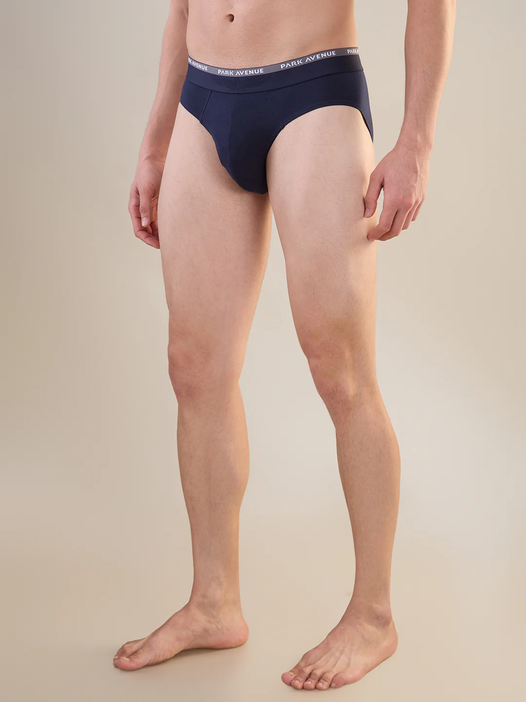Park Avenue Men Blue Cotton Blend Brief - Image 2
