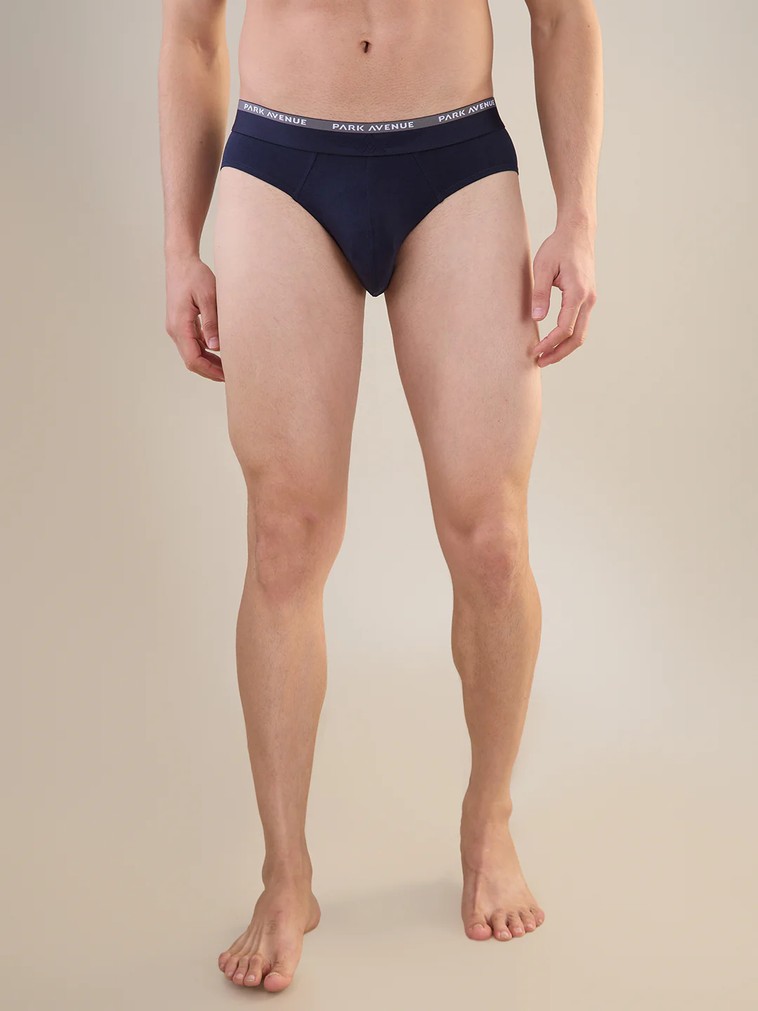 Park Avenue Men Blue Cotton Blend Brief - Image 2