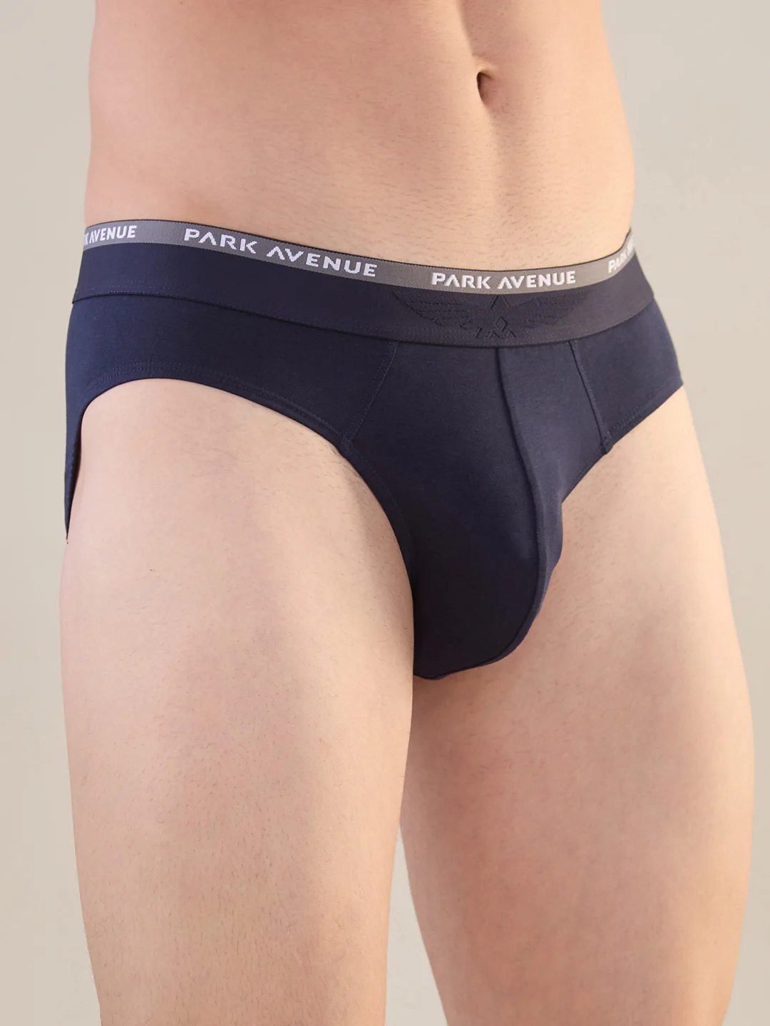 Park Avenue Men Blue Cotton Blend Brief - Image 7