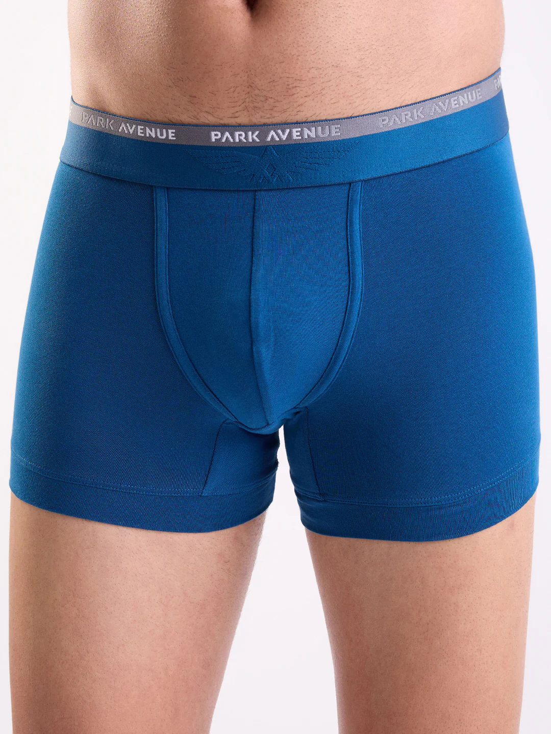 Park Avenue Men Blue Cotton Blend Trunk - Image 6