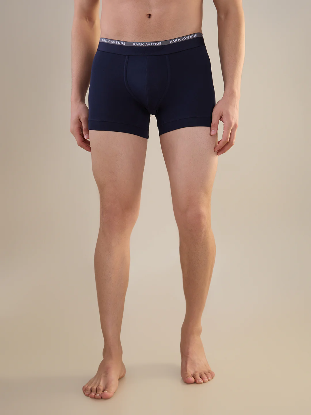 Park Avenue Men Blue Cotton Blend Trunk