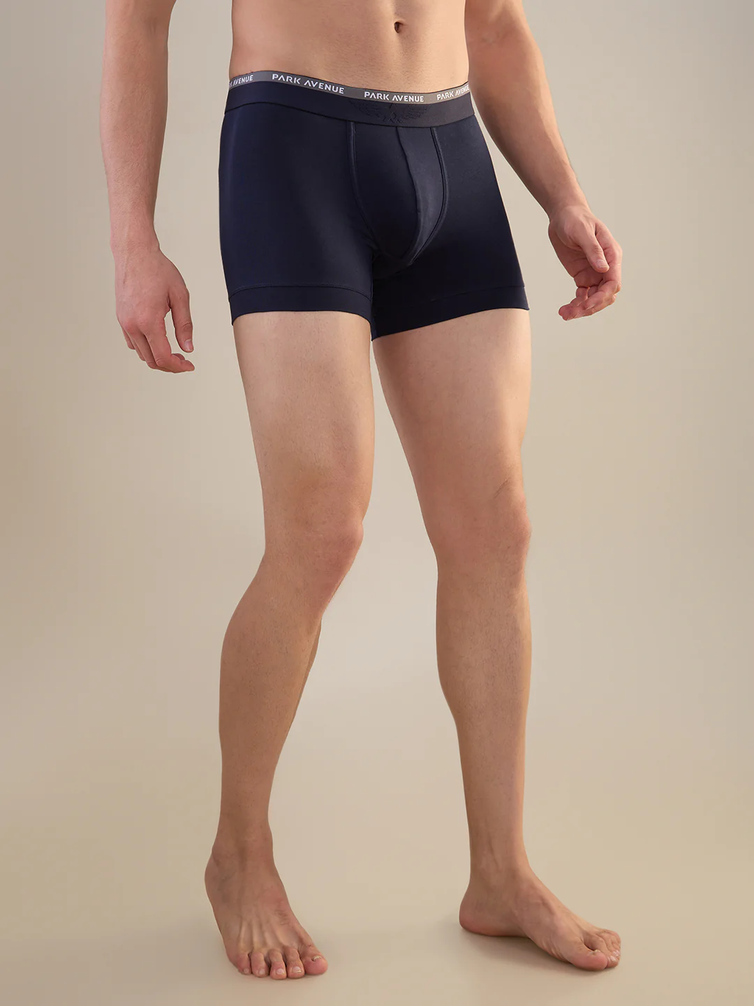 Park Avenue Men Blue Cotton Blend Trunk - Image 3