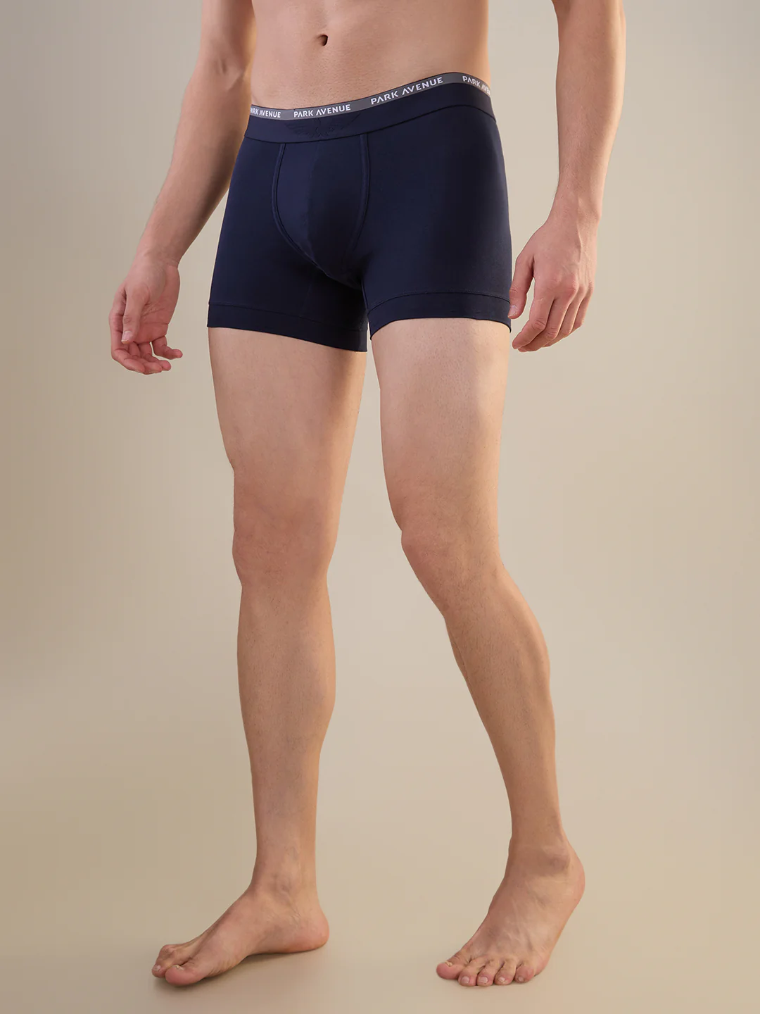 Park Avenue Men Blue Cotton Blend Trunk - Image 2