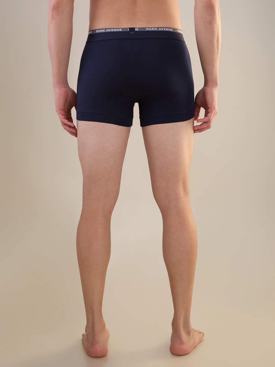 Park Avenue Men Blue Cotton Blend Trunk - Image 4