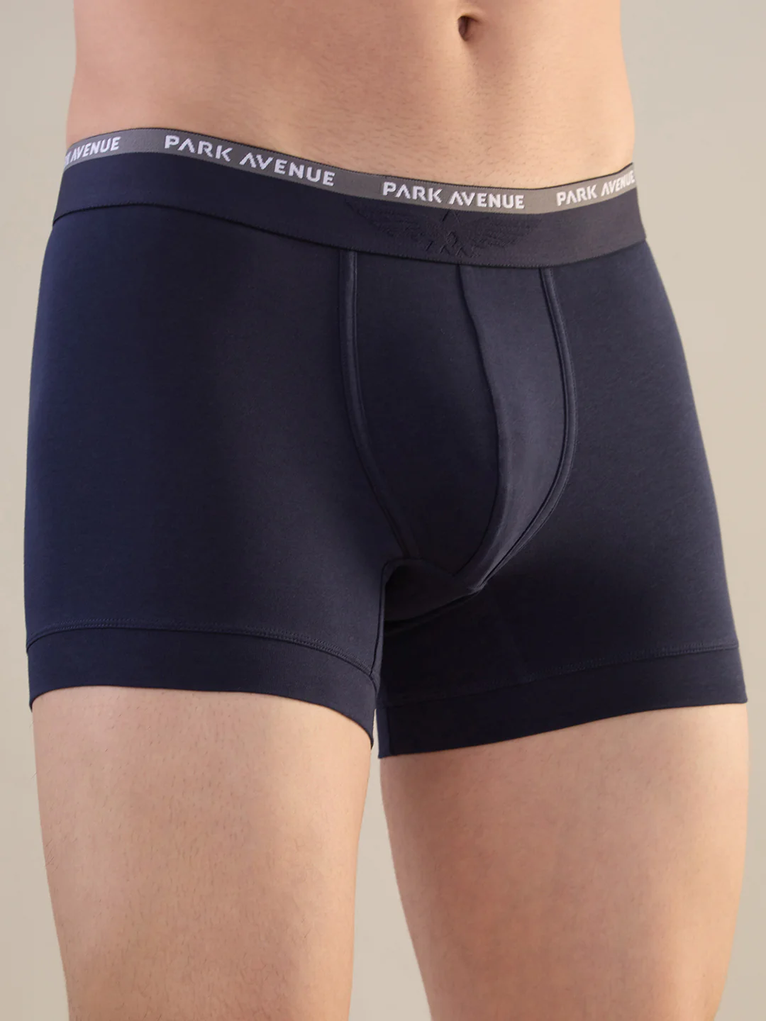 Park Avenue Men Blue Cotton Blend Trunk - Image 7