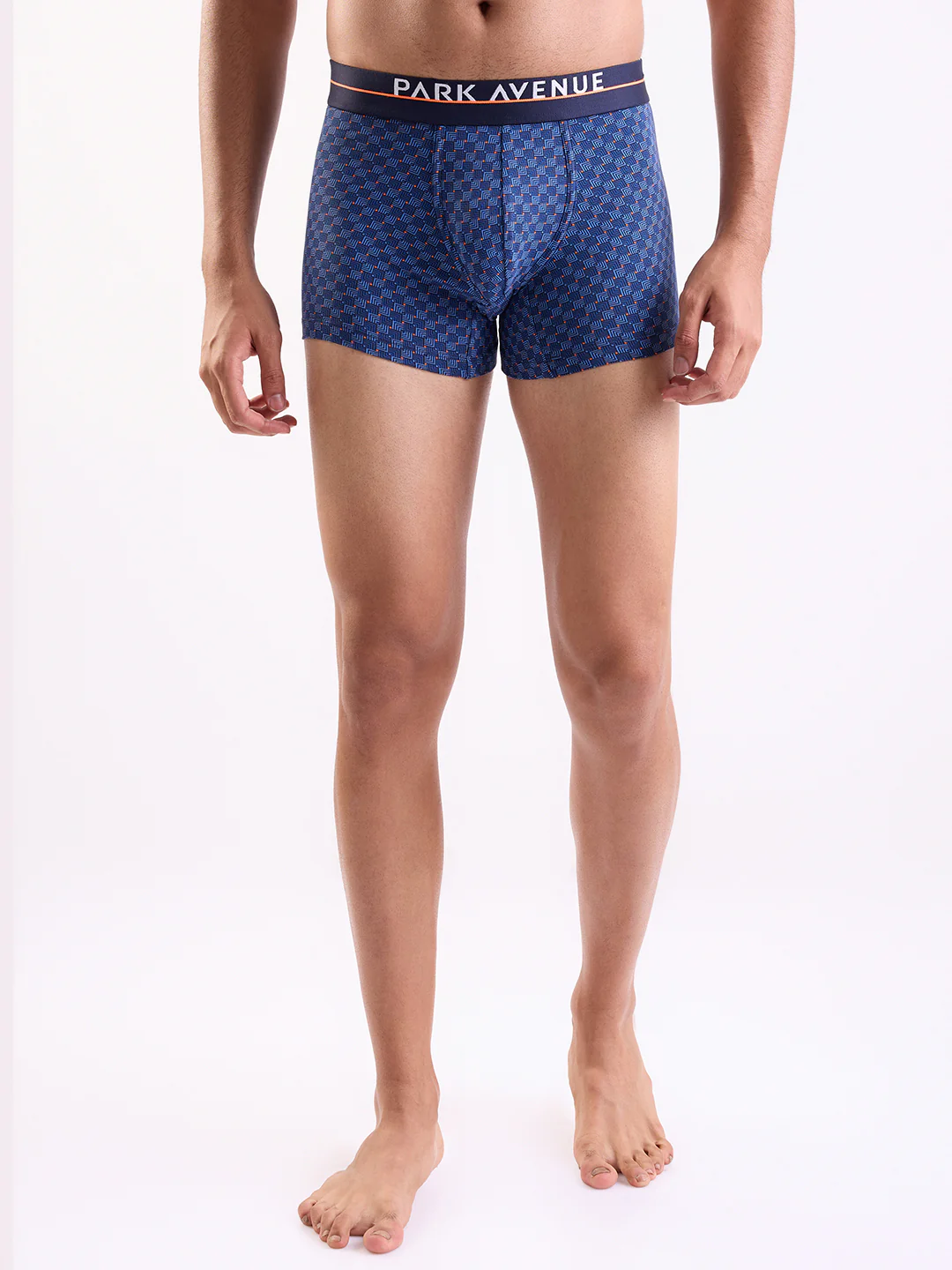 Park Avenue Men Blue Cotton Blend Trunk