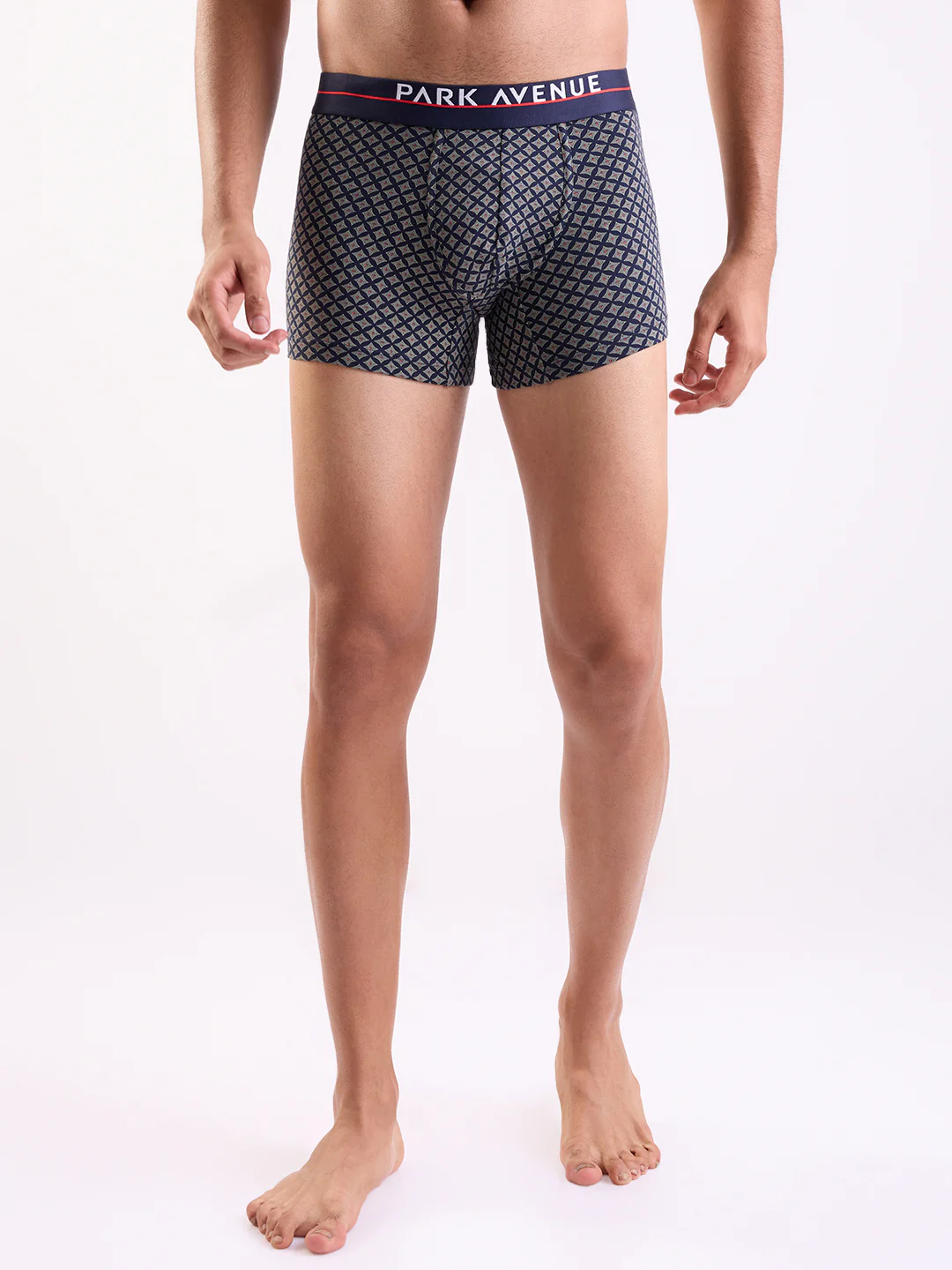 Park Avenue Men Blue Cotton Blend Trunk