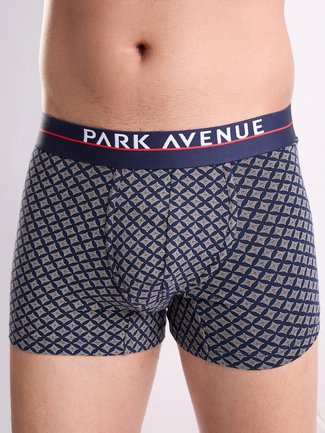 Park Avenue Men Blue Cotton Blend Trunk - Image 6