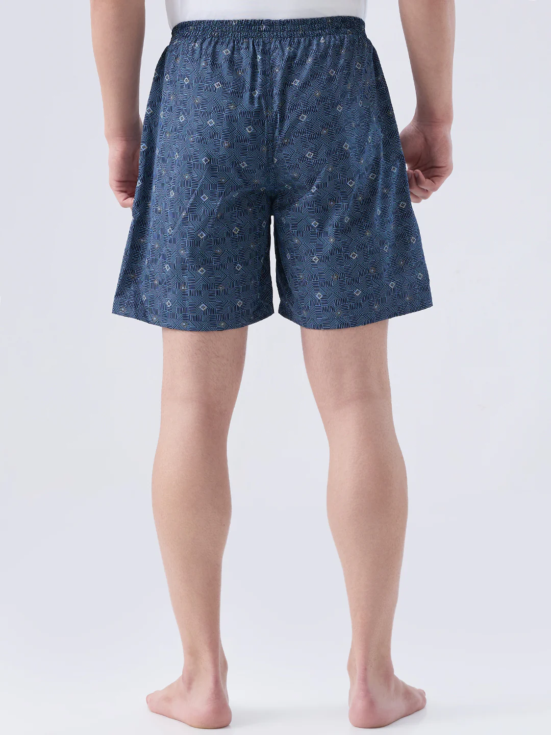 Park Avenue Men Blue Cotton Boxer - Image 4