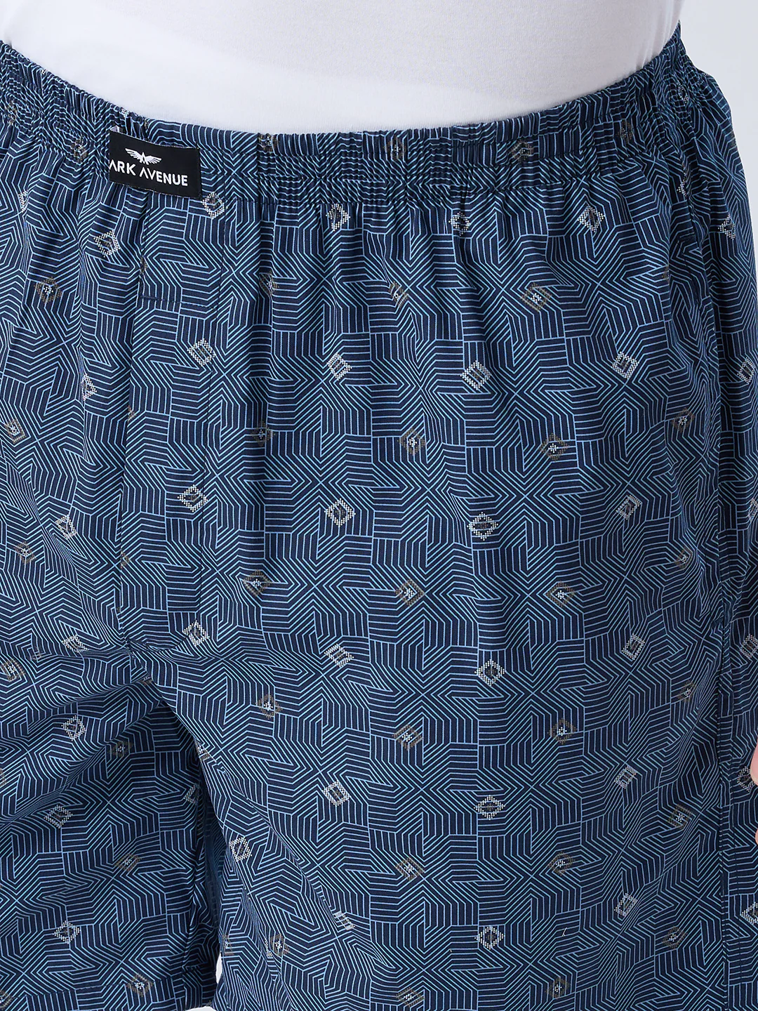 Park Avenue Men Blue Cotton Boxer - Image 6