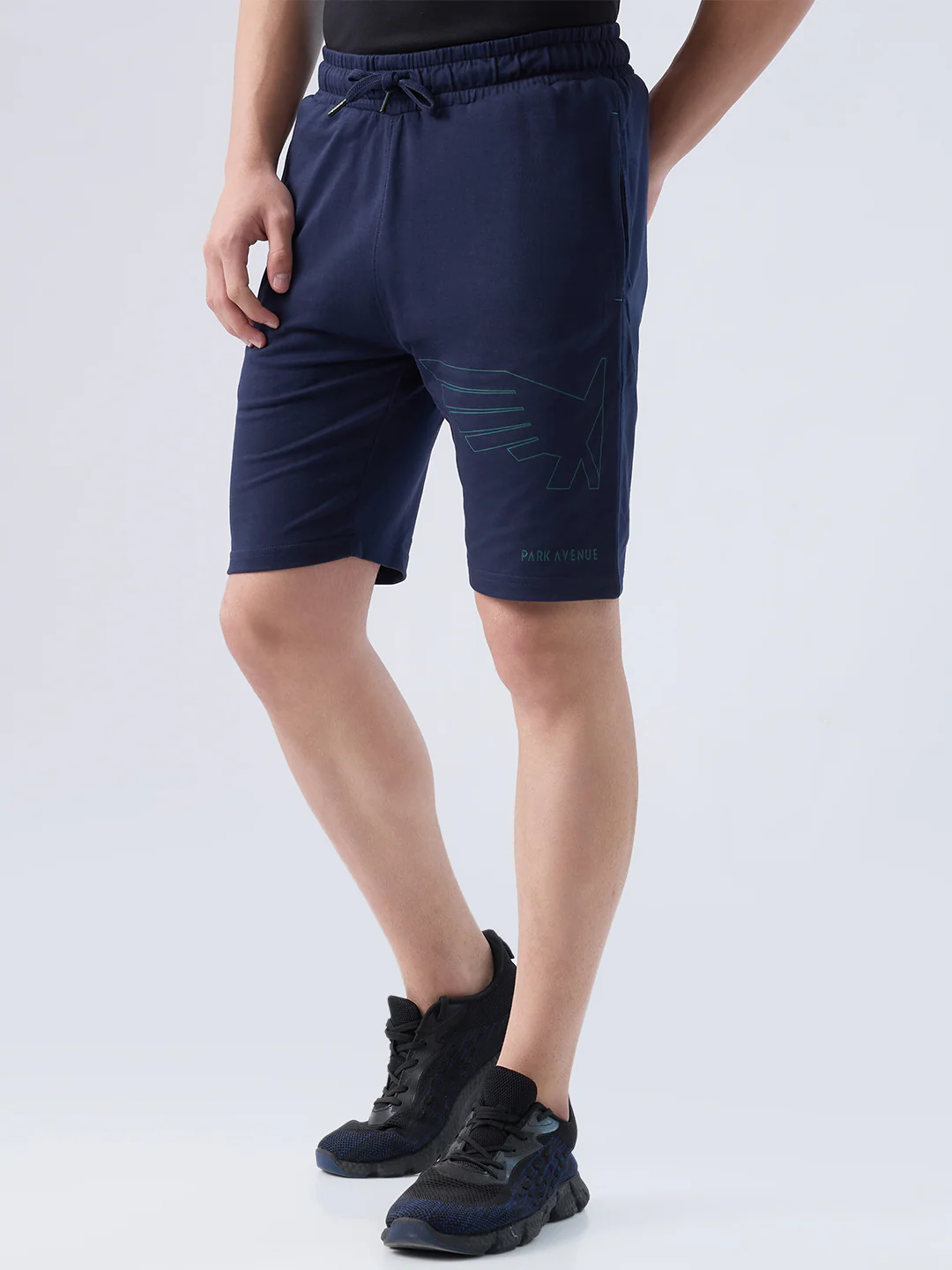 Park Avenue Men Blue Cotton Boxer - Image 3