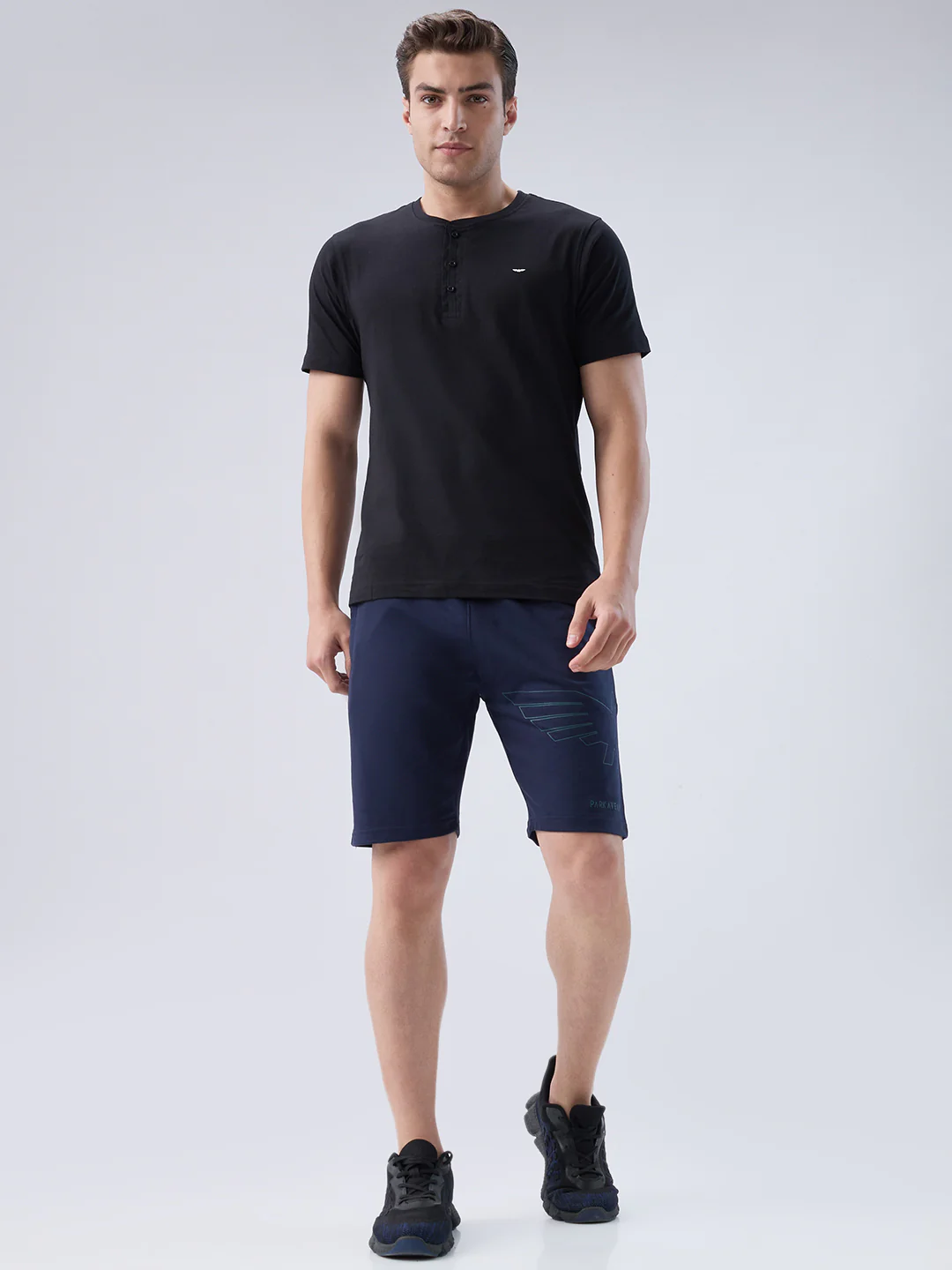 Park Avenue Men Blue Cotton Boxer - Image 5