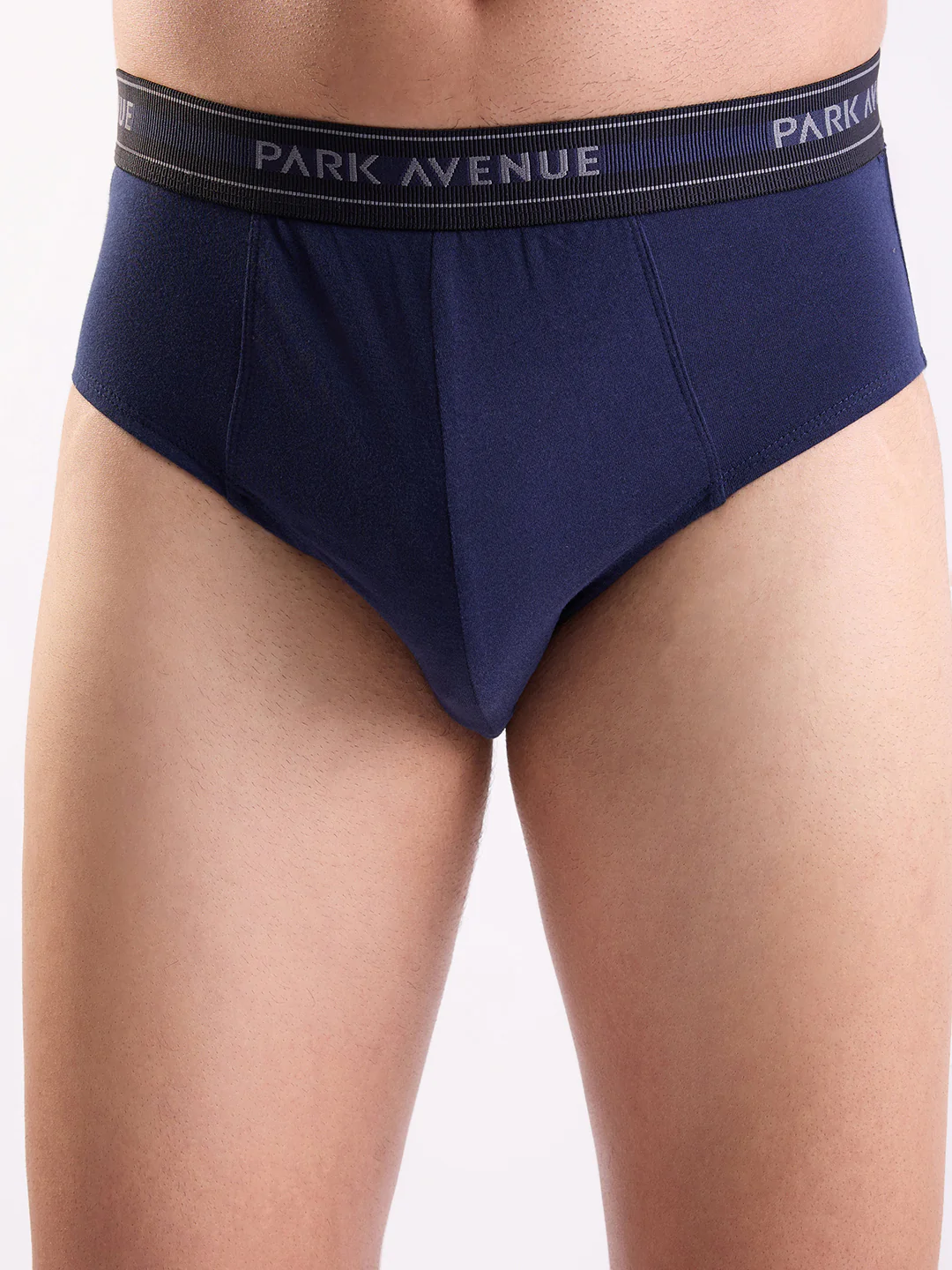 Park Avenue Men Blue Cotton Brief - Image 7
