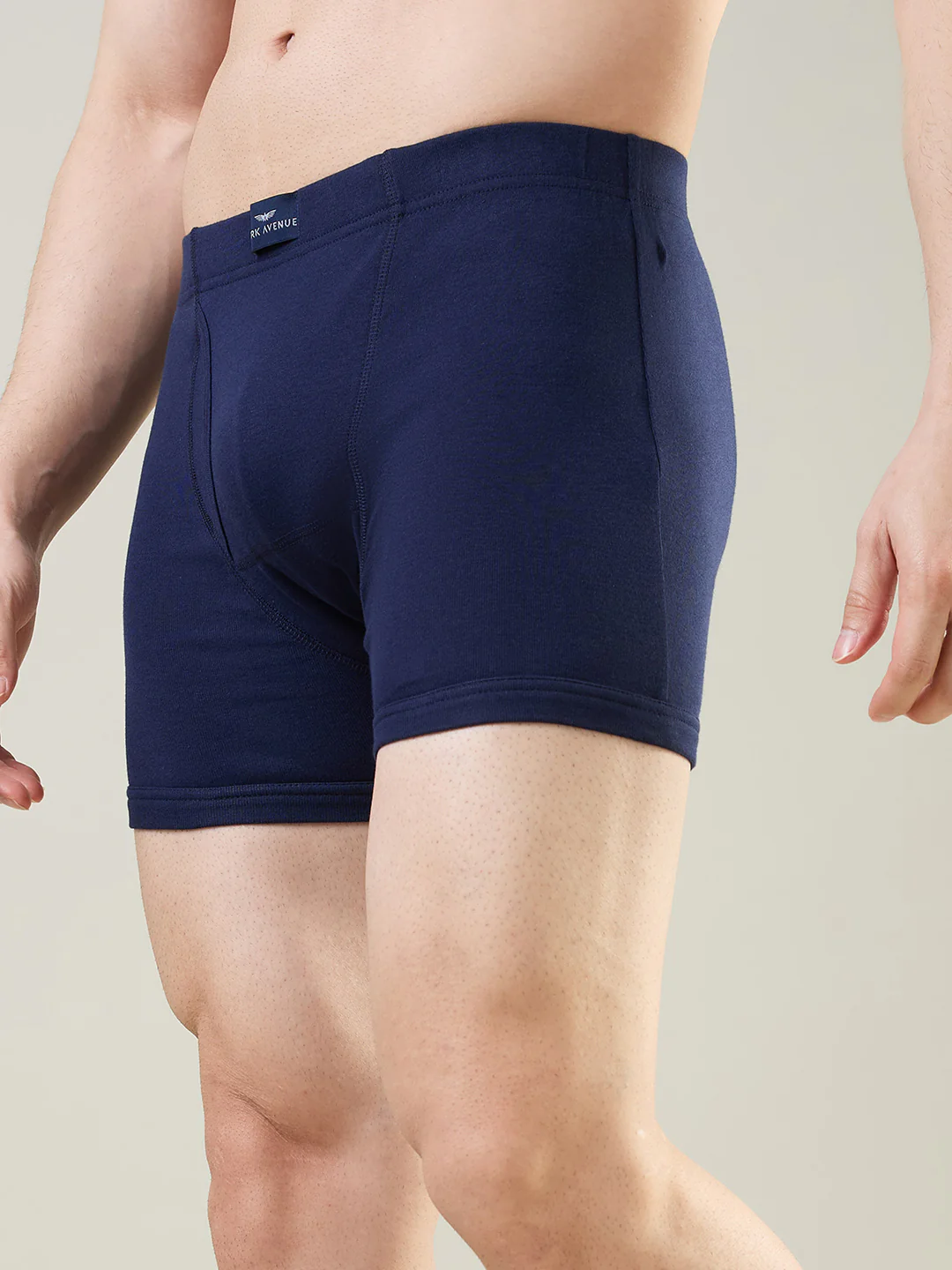 Park Avenue Men Blue Cotton Trunk - Image 4