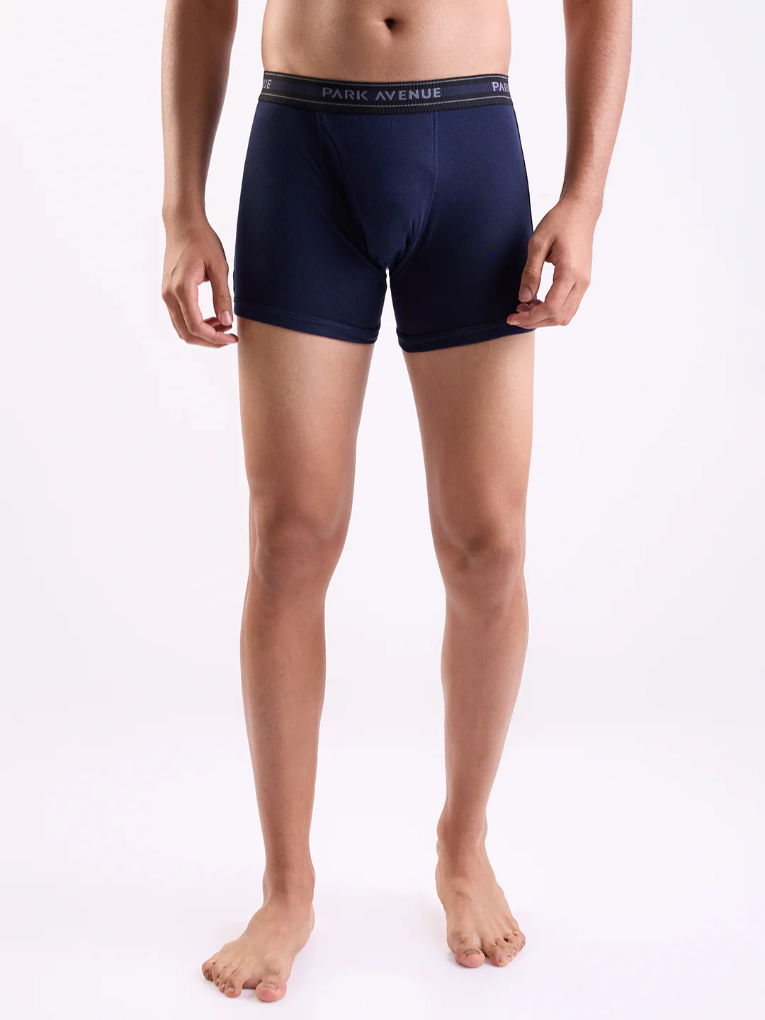 Park Avenue Men Blue Cotton Trunk - Image 2