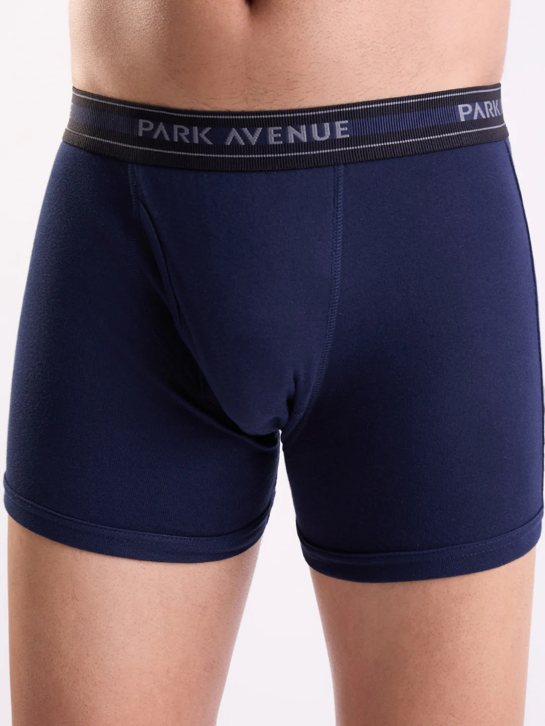 Park Avenue Men Blue Cotton Trunk - Image 7