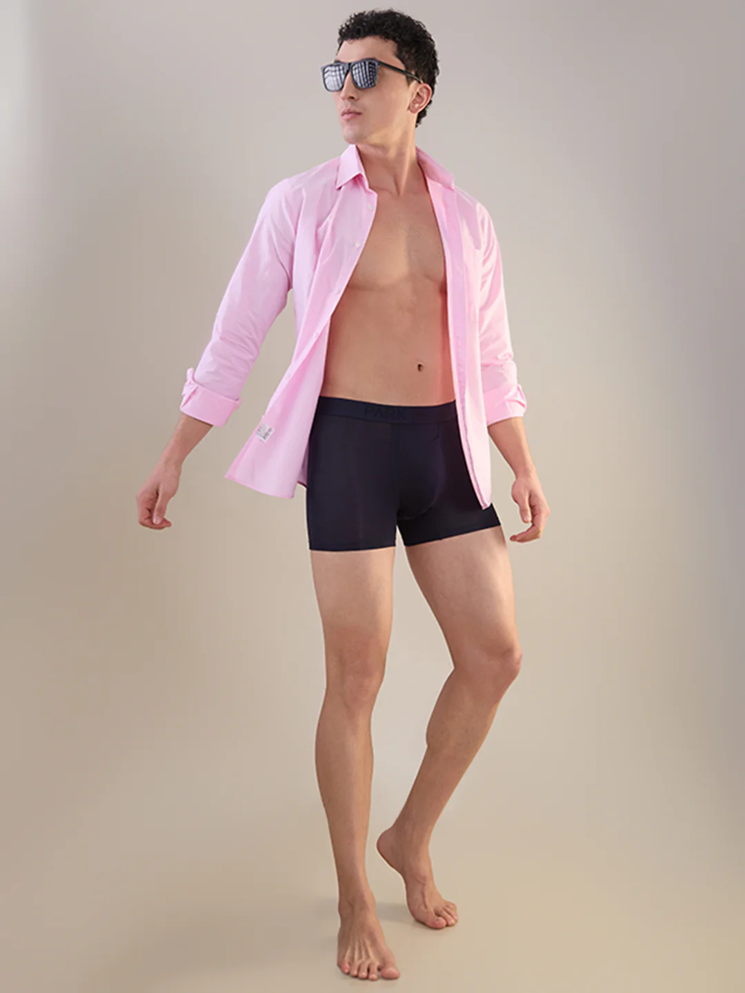 Park Avenue Men Blue Modal Blend Trunk - Image 6